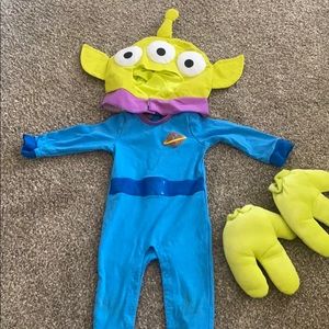 Toy Story Alien Costume Romper for Baby/Toddler